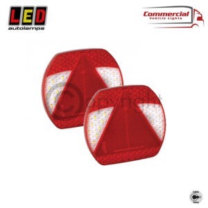 EU195LR2 Low Profile Truck / Trailer 6 Function Combination Lamps