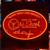 DAF OLD SCHOOL TRUCK MIRRORED PLEXI SIGN